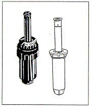 Spring action pop-ups